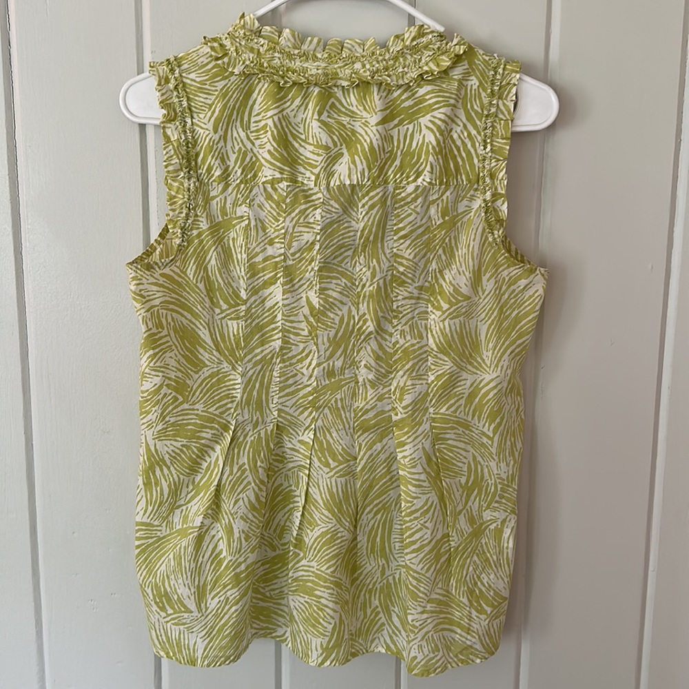 Loft Sleeveless Ruffle Top - Picture 4 of 4